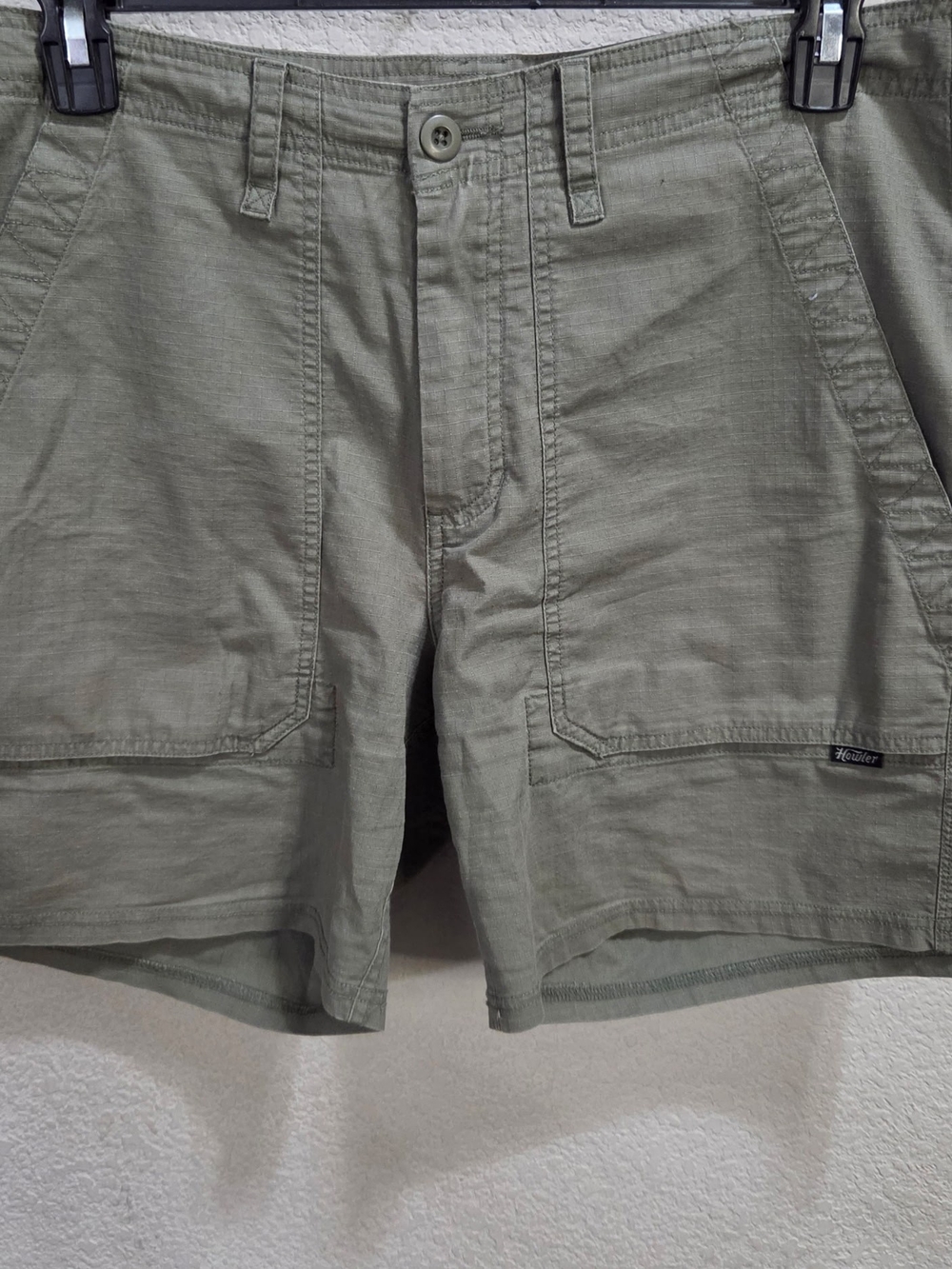 Howler Brothers Olive Utility Cargo Shorts